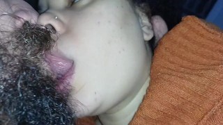 pov kissing, sucking tongue, kissing fetish, she fuck handjob🫦😘😙🤤😋😵‍💫😵💦🥛🍌😈