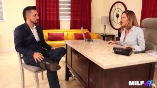 Boss Bitch Fucked HARD! - She's the Boss - MilfAF