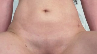 Fast and close riding with multiple cumshots and a big squirt