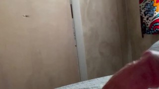 Masterbating nervously don’t want to get caught