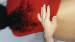 ANAL FUCK, pervert destroying the bitch's ass, smacking her big ass, until she cums multiple times