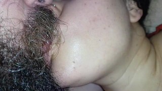 hot kisses between a couple who love to kiss on camera, lots of tongue and horny 🫦💦😋🤤👅