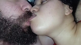 best sexy kiss between couple in pov on ponn hub, they really love to kiss each other naughty💦😋🤤