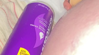 Hands free ejaculation, pregnant Mistress fucks my prostate to finish me off!