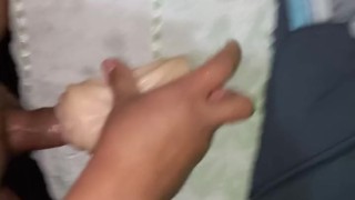 Playing with a small vagina