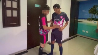 rival players end up fucking after a game