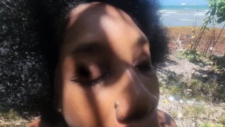 Island Blaze | Sloppy Deepthroat on Jamaica’s Wild Beach with Step-Bro Vibes