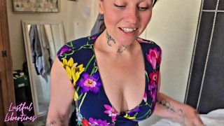 Stepsister teased me in to getting hard for her the family get together