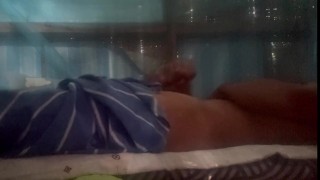 Masturbating in my small cottage room to the max until cum