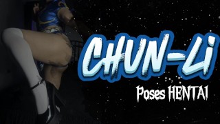Imitando poses Hentai | Chun-li Version | Astarioth