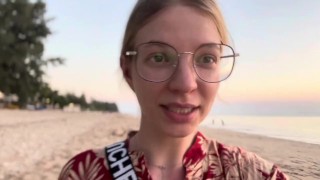 Walk you on the beach on a leash 🐕