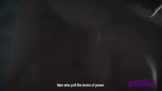 Sexy Mafia slut Bastian Karim deepthroats horny beefy DILF