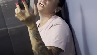 MASTURBATING So Hard In The Elevator🥵