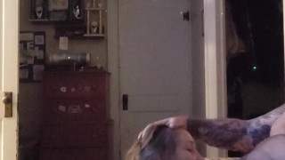 Wife sucking my dick