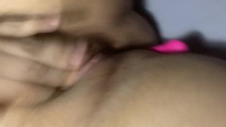 Trans man cums from vibrator