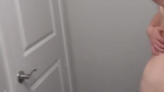 Checking myself out in the mirror