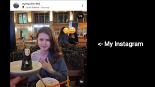 The girl loves to tease you lying on the couch