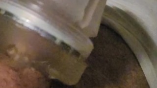 I almost ruined my orgasm after an hour of edging