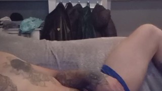 evening fun on the sofa. relaxation before bed 💦😋