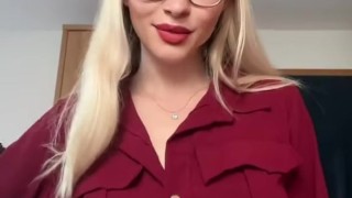 When he tells me he can barely hold it