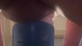 Fucking the masterbator with my small dick