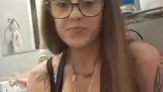 ASMR Peeing I Film Myself Pissing In Public House Party Bathroom On The Toliet For You