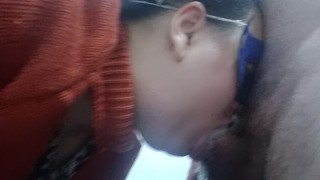 drooling a lot on the dick daddy i is making a mess in this blowjob🍌💦💦😵🤤😋🫦🥛👅💦💦💦💦