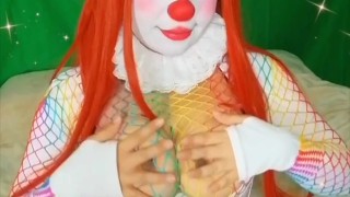 Clowngirl's Big Top Titty Tease (full vid on OnlyFans)