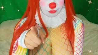Clowngirl's Big Top Titty Tease (full vid on OnlyFans)
