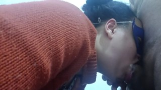 the most drooling deep throat full of spit falling down oorn hub's dick🍆💦🤤⚽️⚽️💦💦💦🤤😵👅💦🥛