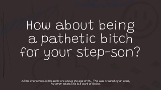 [M4M] Quick JOI: Do you like to roleplay as a b*tch step-dad?