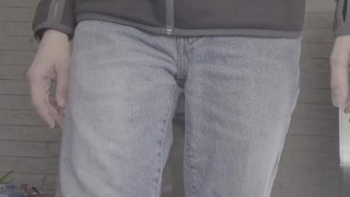 Jeans wetting