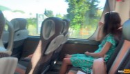 Cock Flashing on the Bus - A Man Pulled Out His Cock and I Helped Him Jerk Off With My Hand