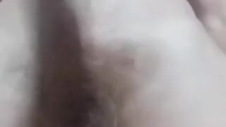 playing with my big white penis