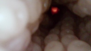 Unique Fleshlight Fuck POV - Internal Cam, Deep Thrusts, Edging Tease.