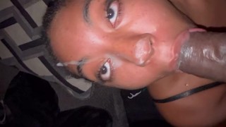 fucking my ass straight to my mouth cum on my face daddy