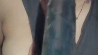 Another horny nights, playing with my new toy🥒. Come and joint with me to cum🥰🥰🥰