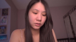 Cute Asian Girl ASMR - Study with me ! - Your stepsister in Christ - 2 Kings 20-22