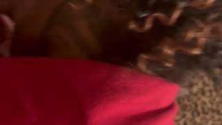 Ebony MILF step mom Deepthroat big dick