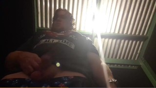 (Slow Motion) - Showing my tinder date my THICK flaccid Cock before our date.