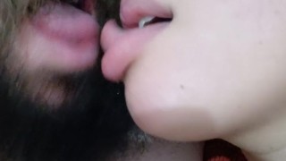 best tongue kiss Couple licking each other very naughty, fetish kiss🫦👅😋🤤💦😘😚