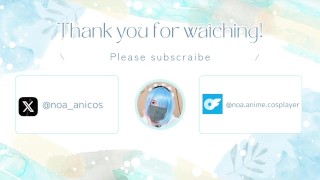 Cute Anime Femboy Teases His Nipples in Rem Cosplay 💙