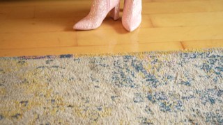 Shoshanna Poses in Her Favorite Lingerie Set