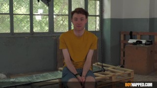 Boynapped - Servicing Hard Master Part 2: Skinny Sub Takes Pinching And Ass Stretching