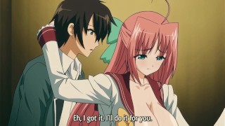 Redheaded Beauty with Huge Tits Loves to Swallow Cum and Have Orgasms