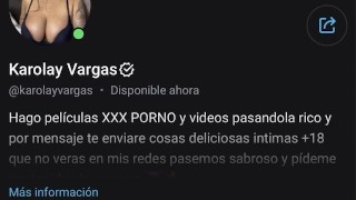 Mi tremendo culo para ser destrozado - Karo Vargas