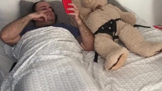 I masturbate my pussy in front of my stepfather.