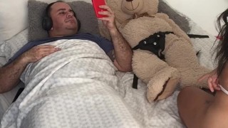 I masturbate my pussy in front of my stepfather.