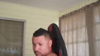 Hot Tattoo Chunky Guy Lonely and Jacking Off