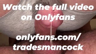 Monster Veiny XXL Daddy fucks and Creampies workmate on construction site